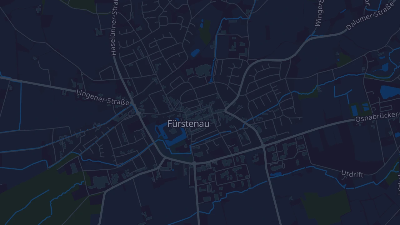 Karte von Fürstenau