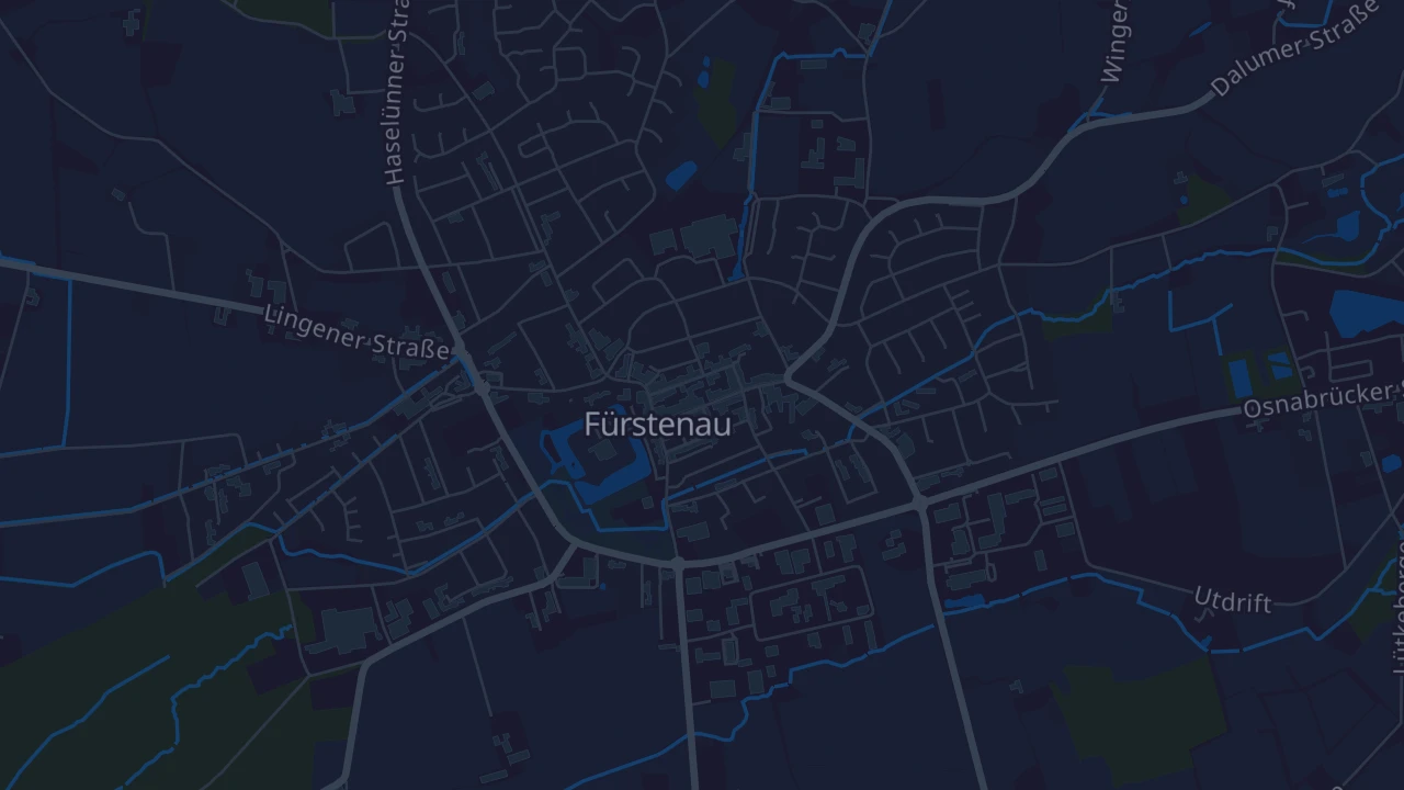 Karte von Fürstenau
