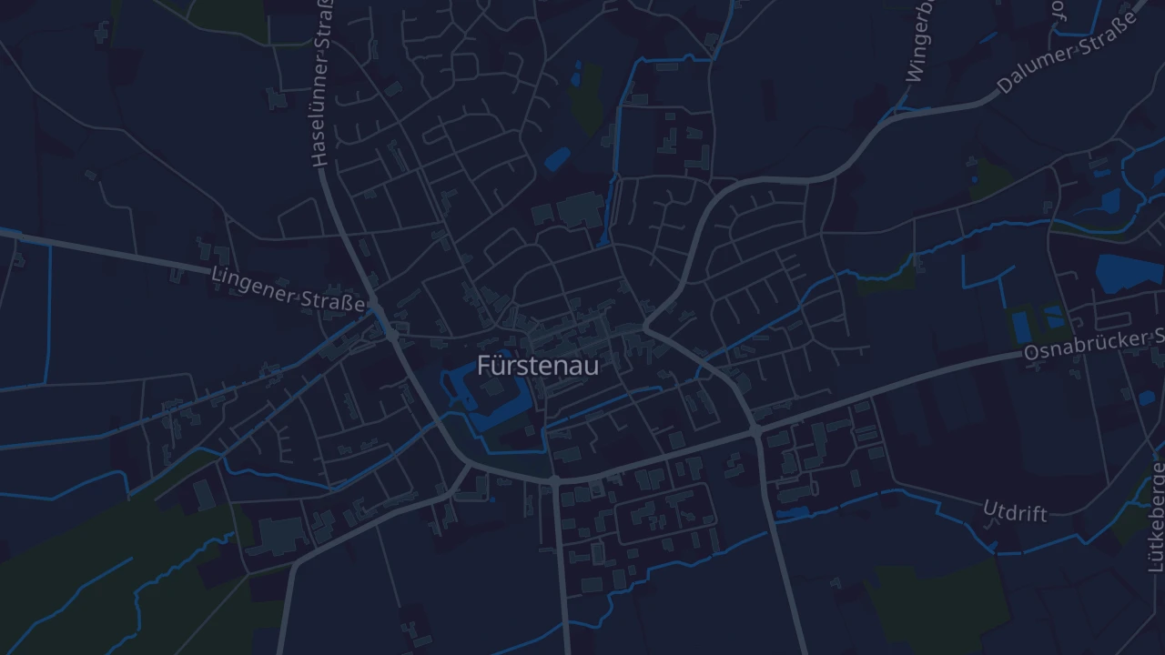 Karte von Fürstenau