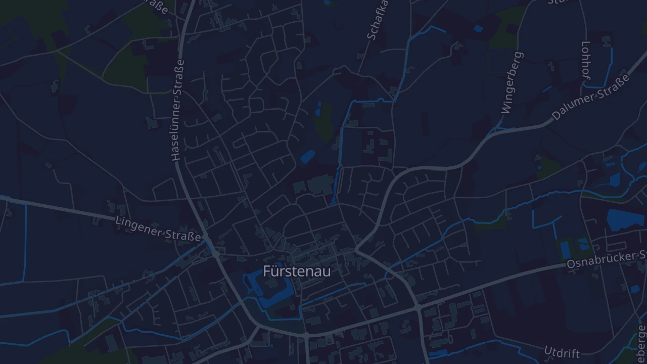 Karte von Fürstenau