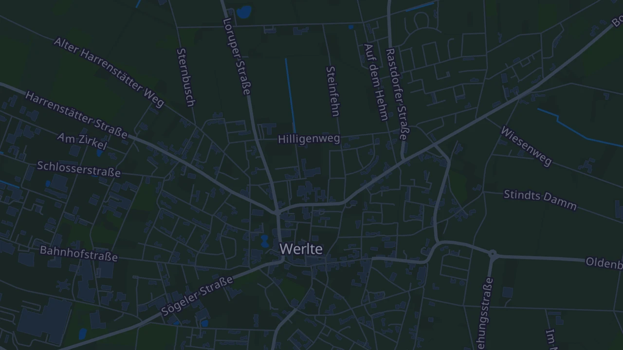 Karte von Werlte