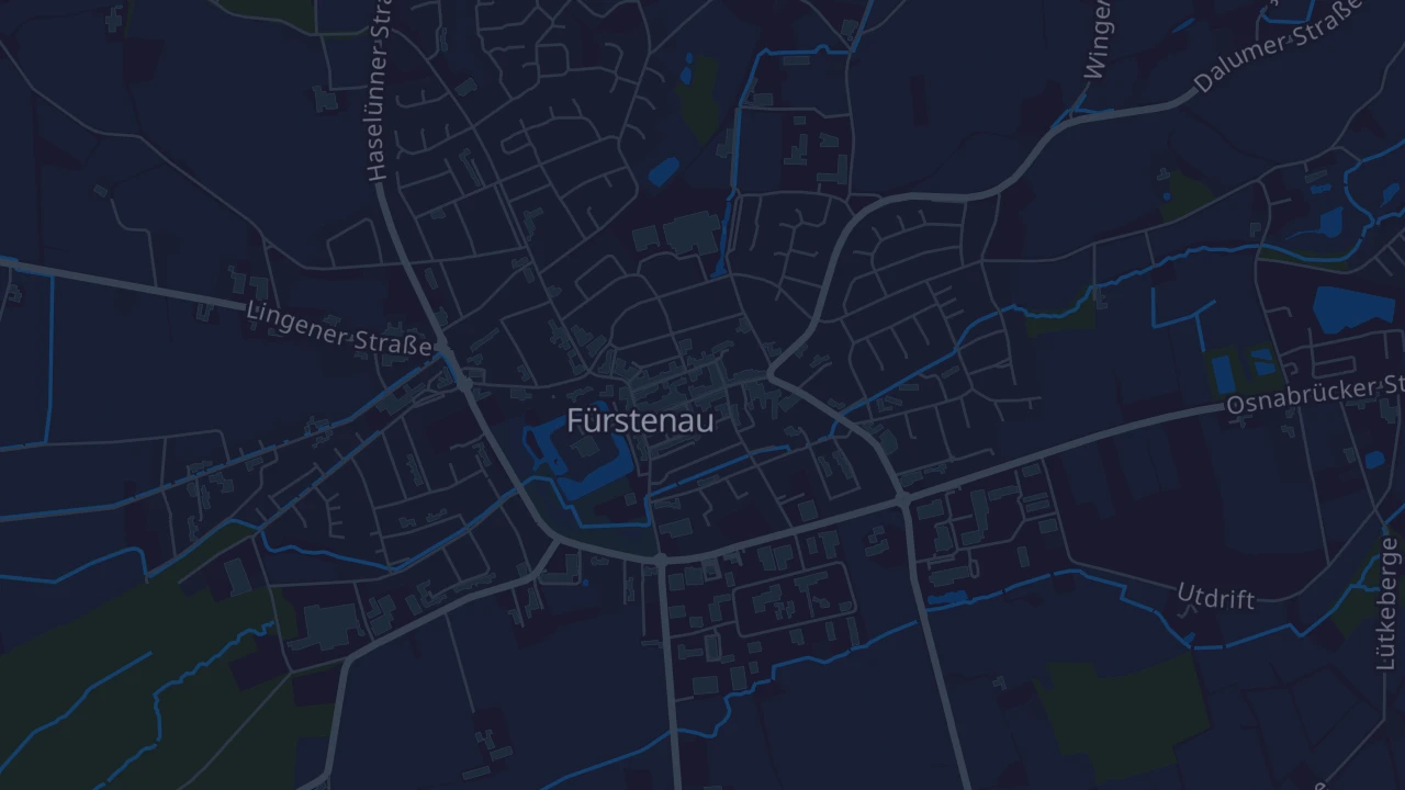Karte von Fürstenau