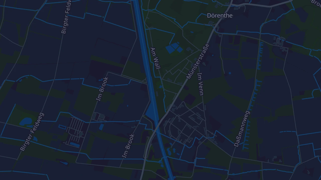 Karte von Ibbenbüren
