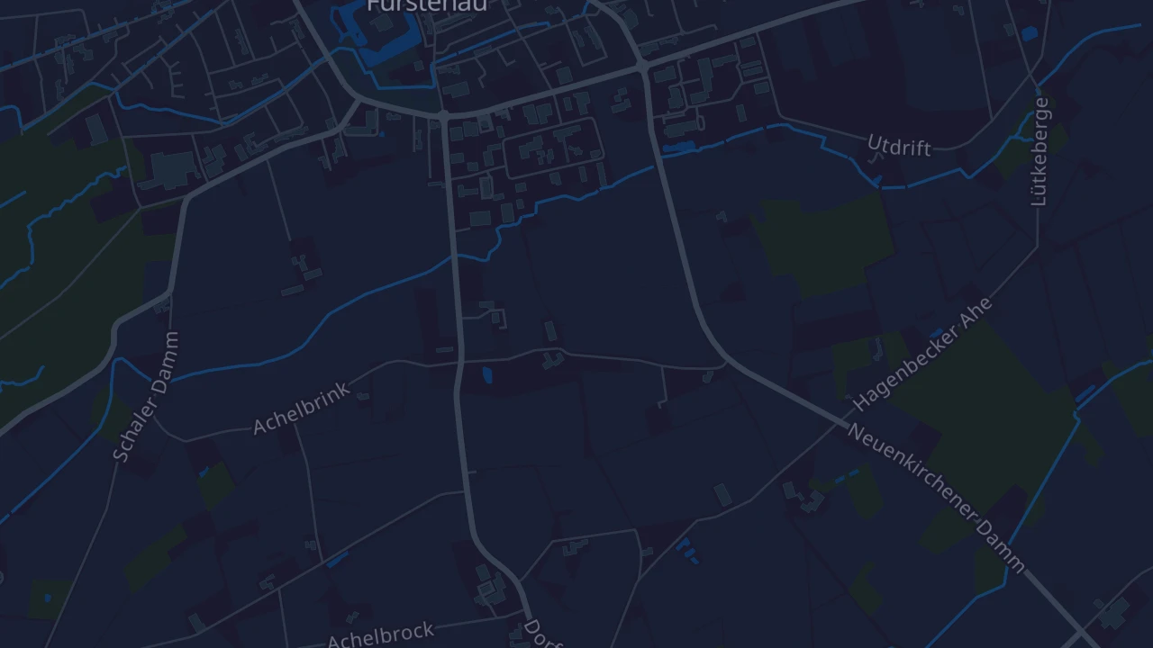 Karte von Fürstenau