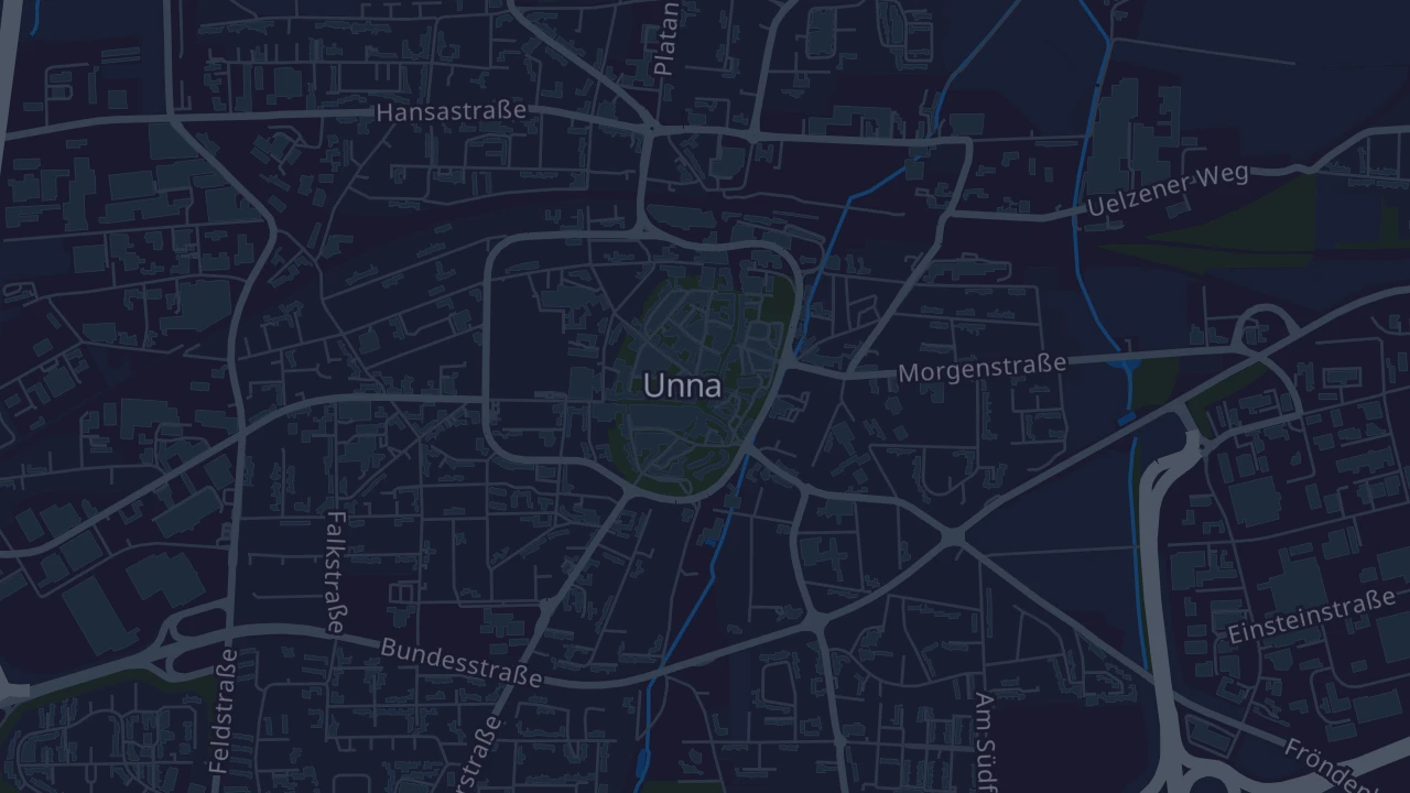 Karte von Unna