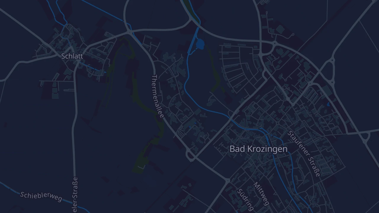 Karte von Bad Krozingen (Kernstadt)