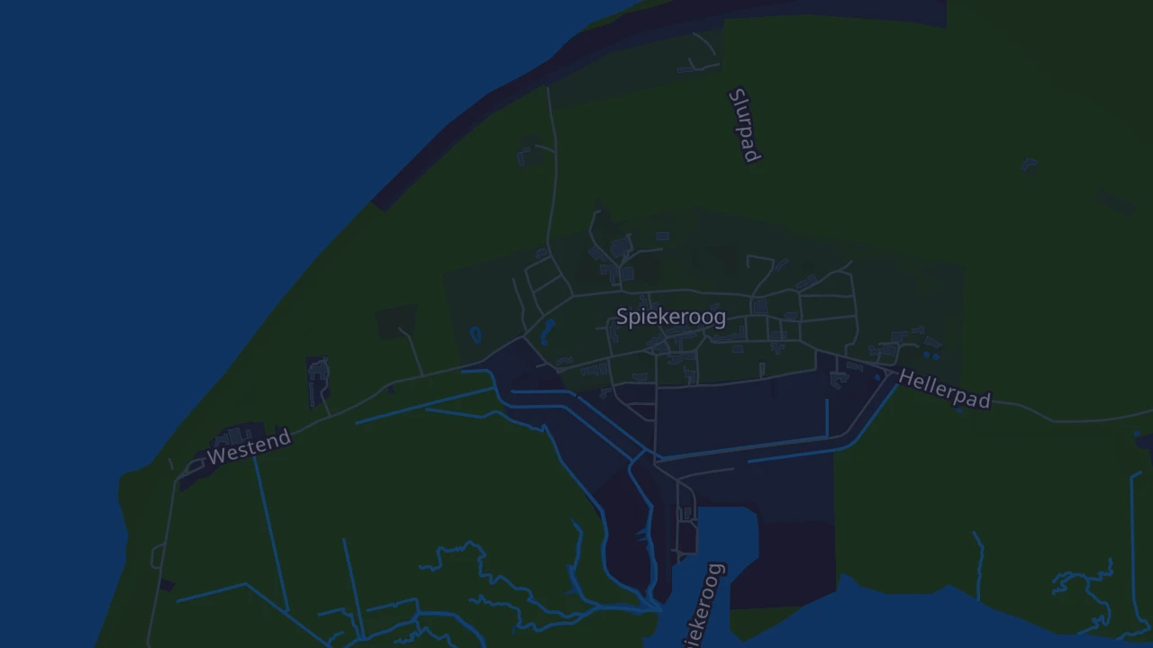 Karte von Spiekeroog