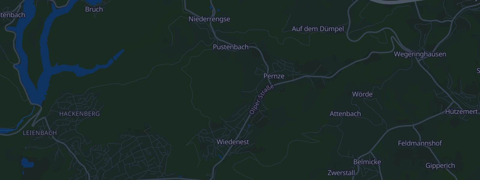 Karte von Bergneustadt
