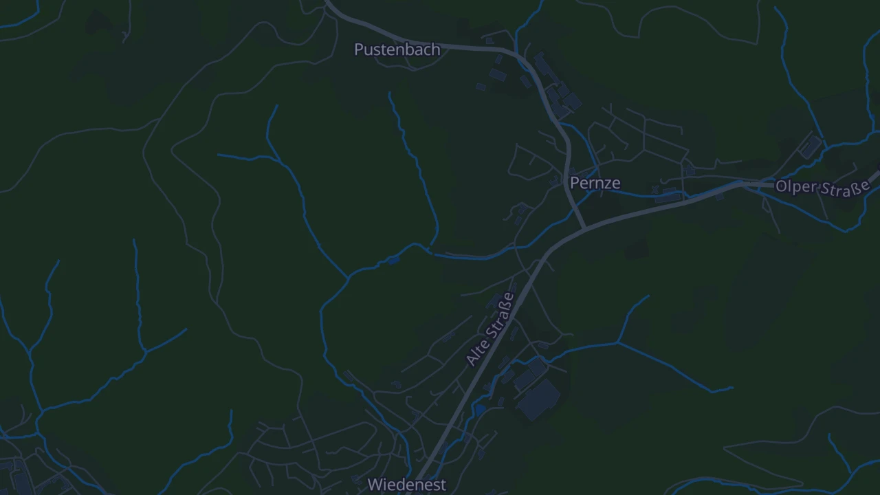 Karte von Bergneustadt