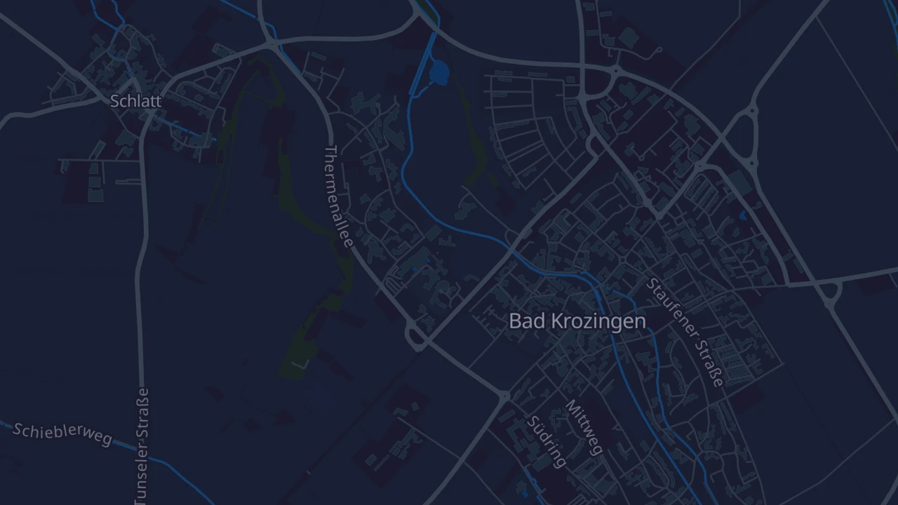 Karte von Bad Krozingen (Kernstadt)