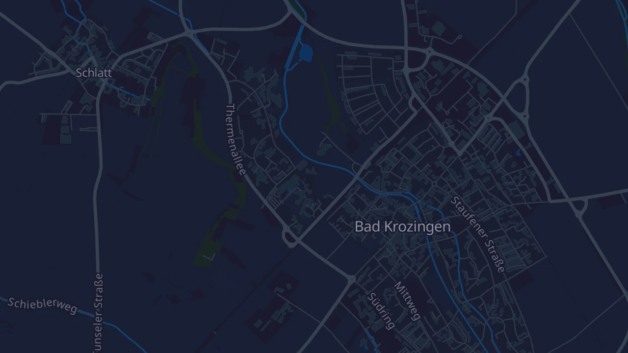 Karte von Bad Krozingen (Kernstadt)