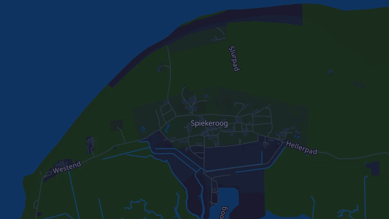 Karte von Spiekeroog