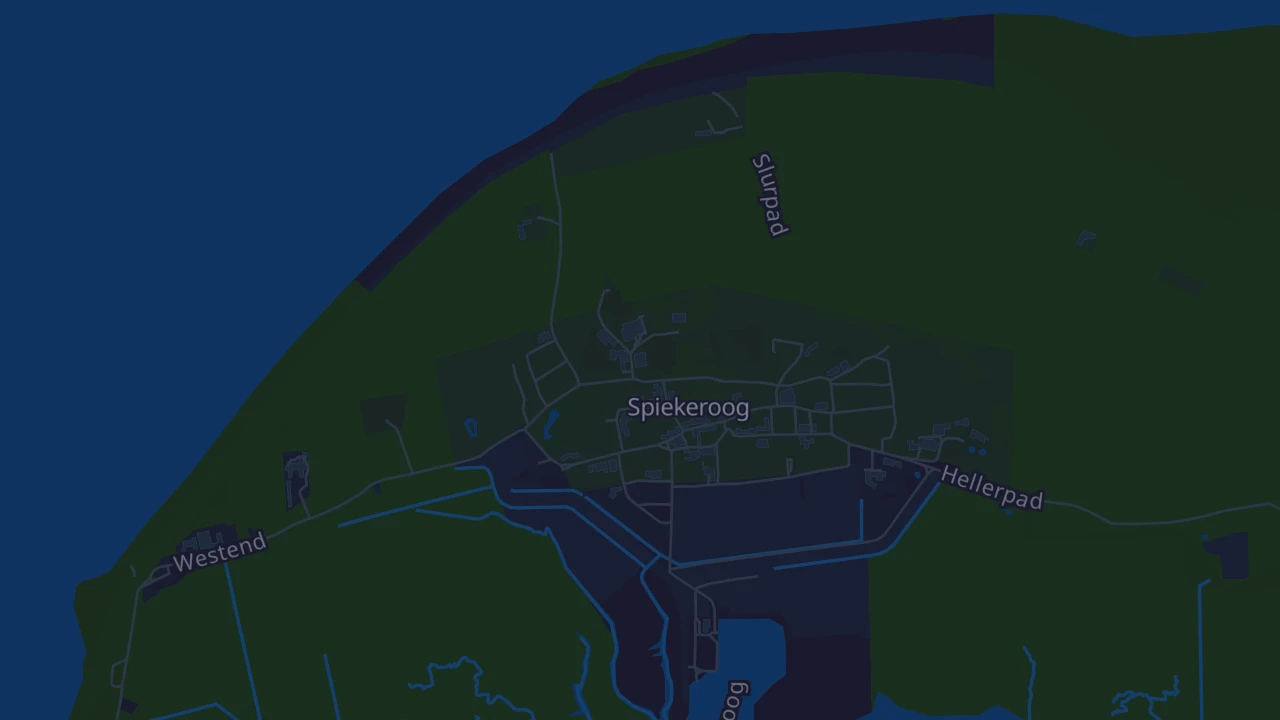 Karte von Spiekeroog