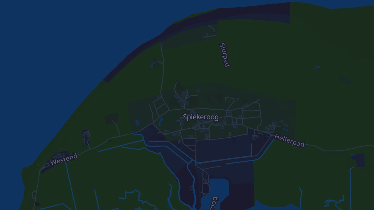 Karte von Spiekeroog