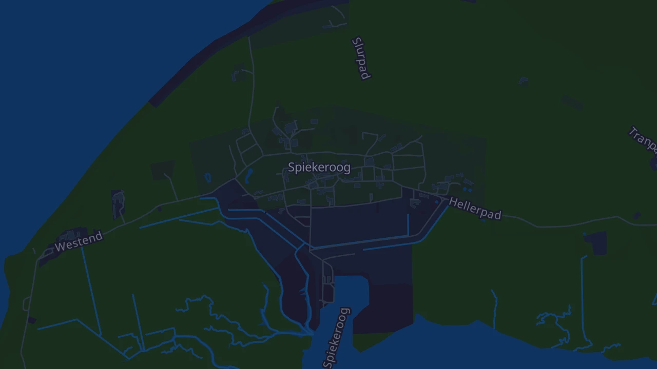 Karte von Spiekeroog