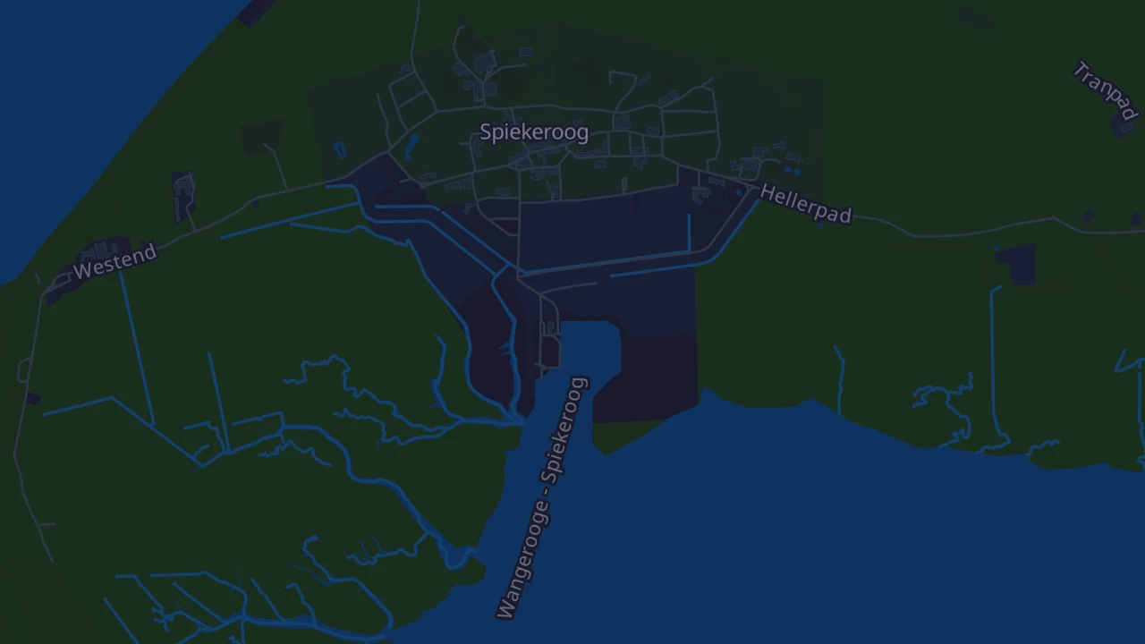 Karte von Spiekeroog