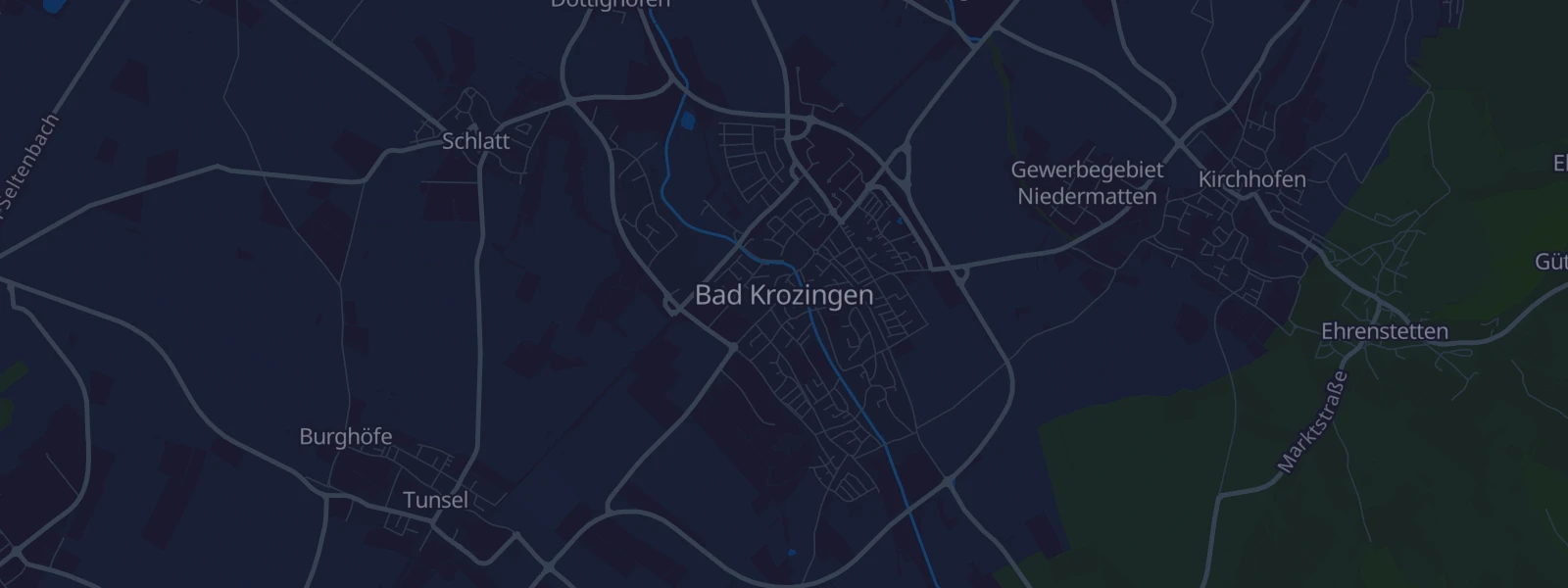 Karte von Bad Krozingen