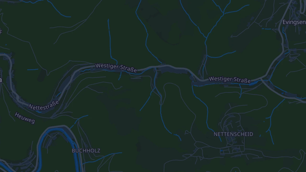 Karte von Altena