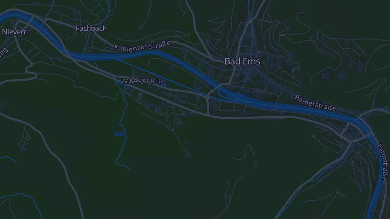 Karte von Bad Ems