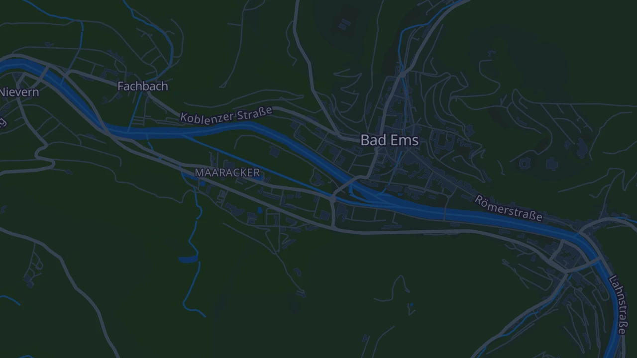 Karte von Bad Ems