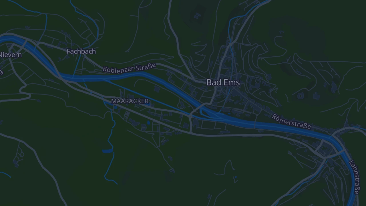 Karte von Bad Ems