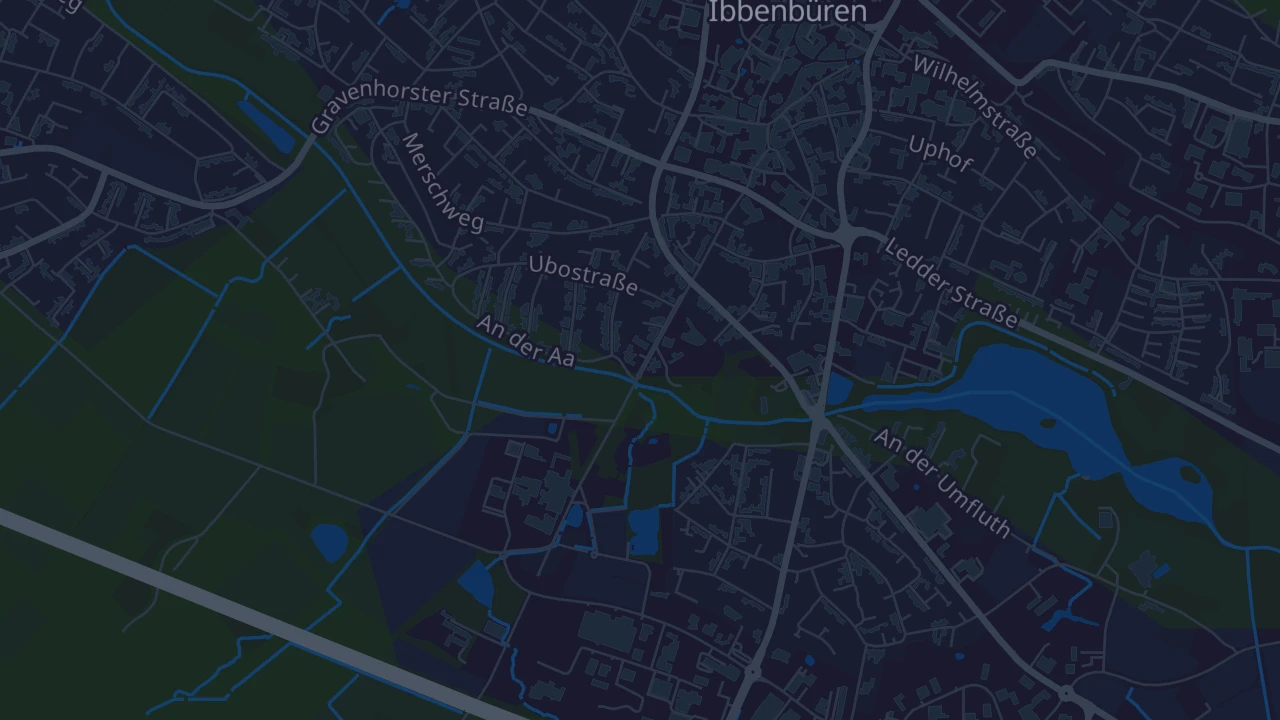 Karte von Ibbenbüren