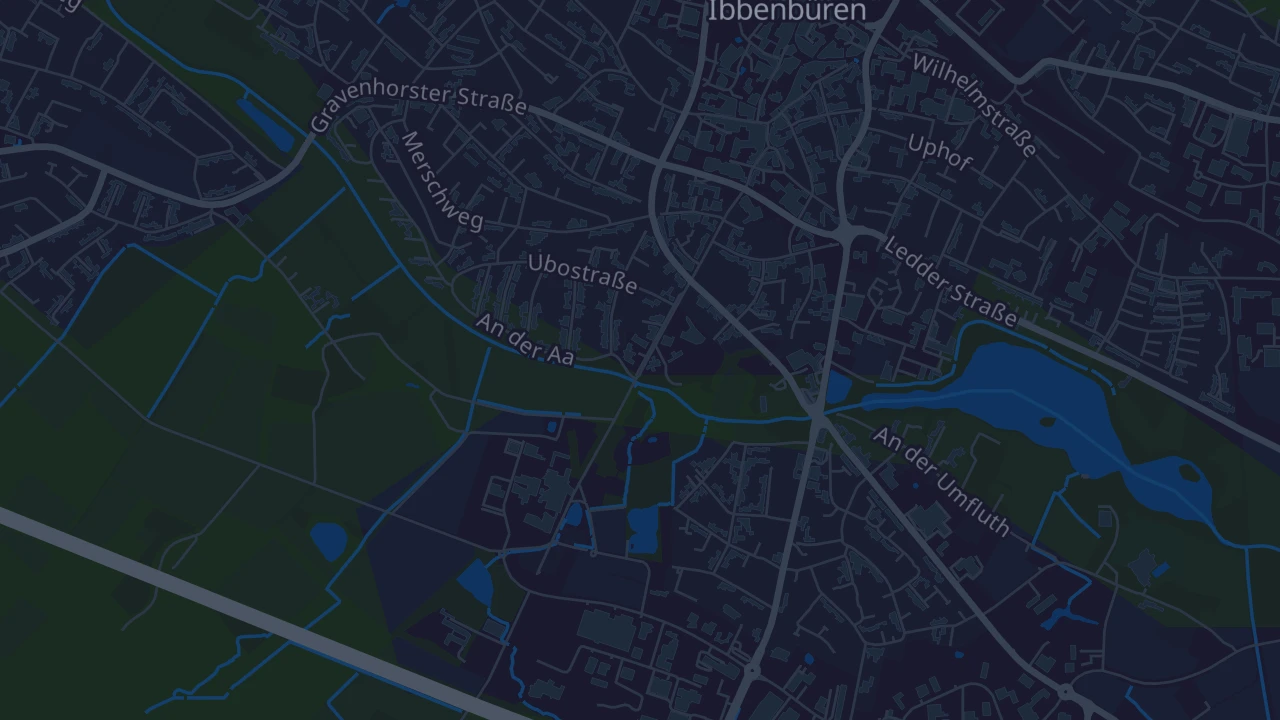 Karte von Ibbenbüren