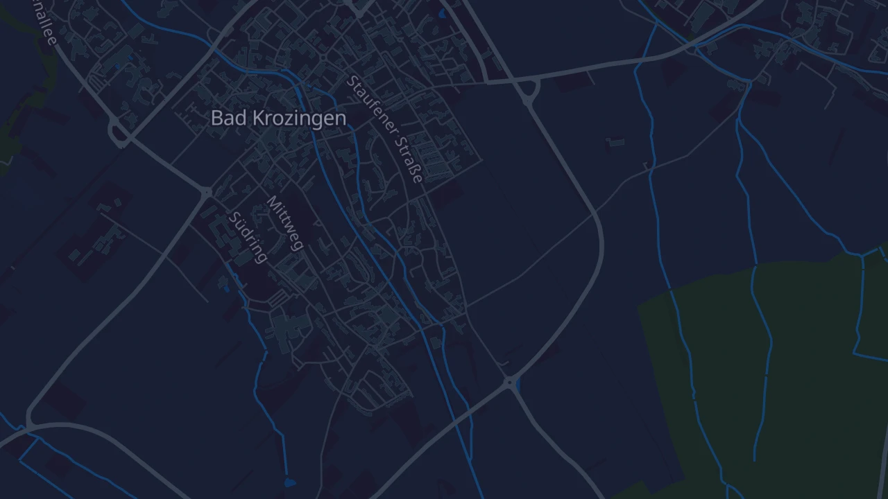 Karte von Bad Krozingen