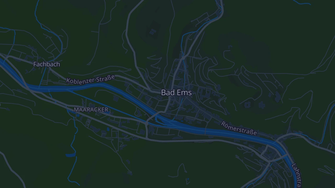 Karte von Bad Ems