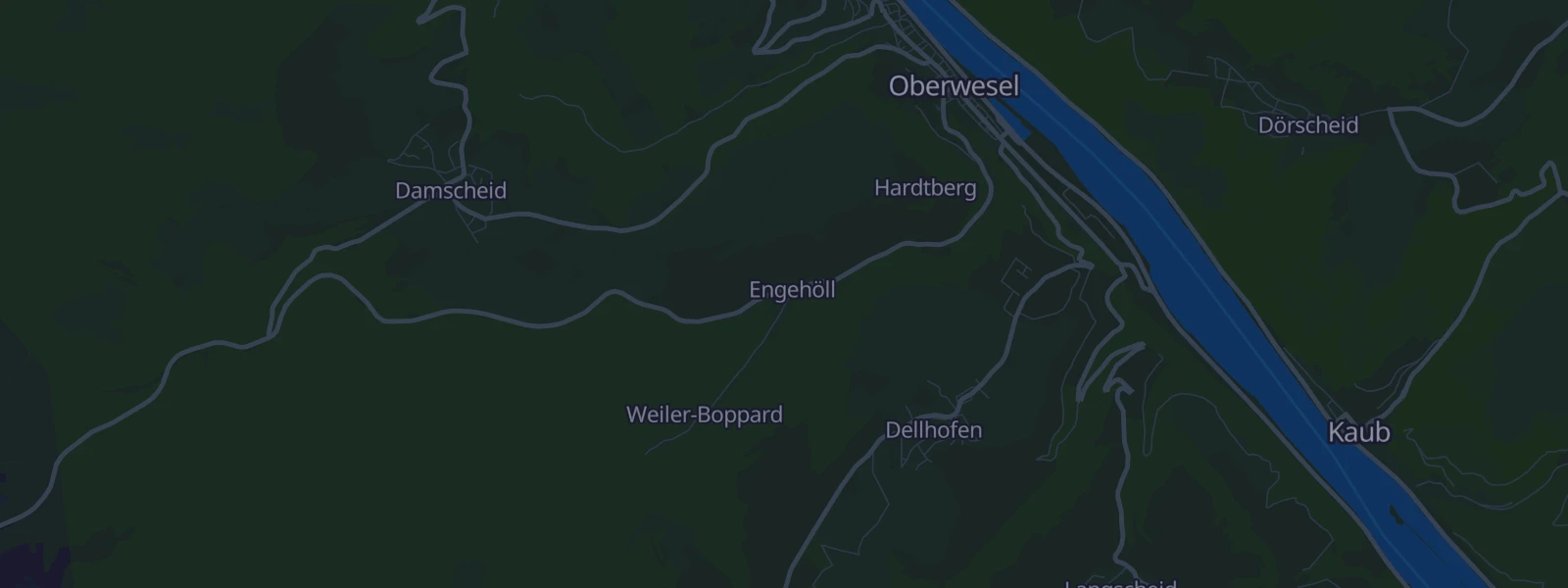 Karte von Oberwesel-Engehöll