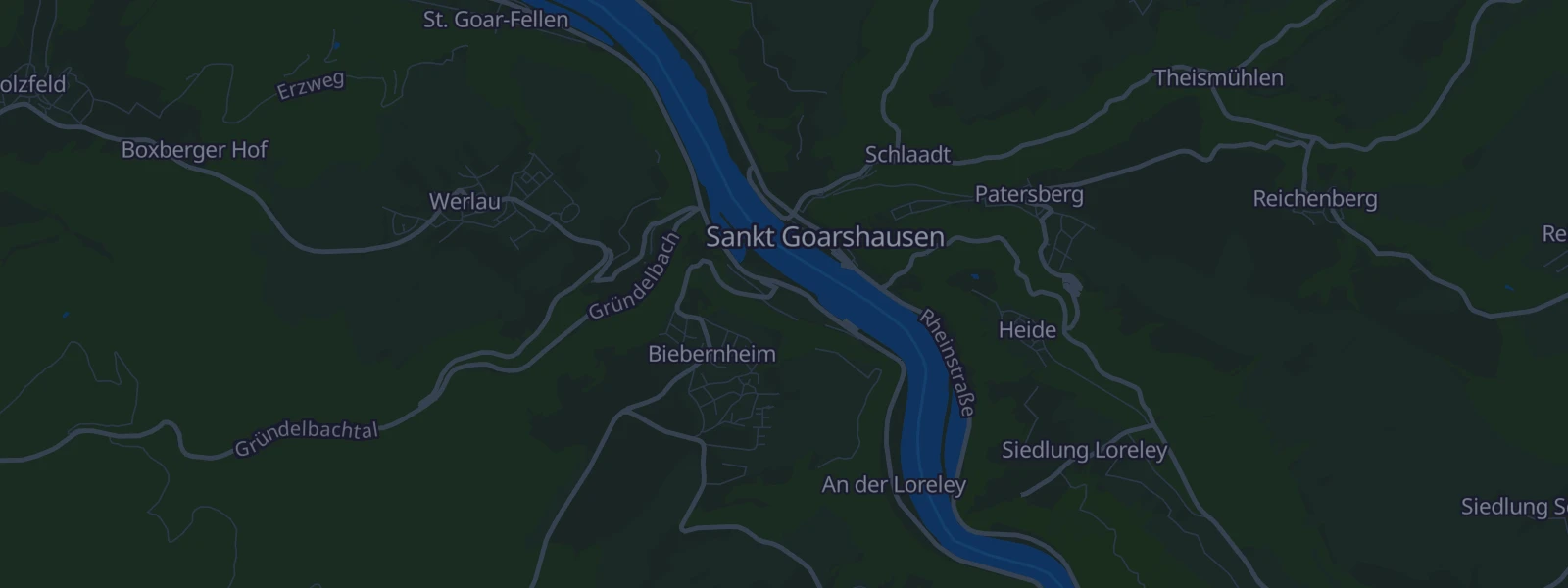 Karte von Sankt Goar