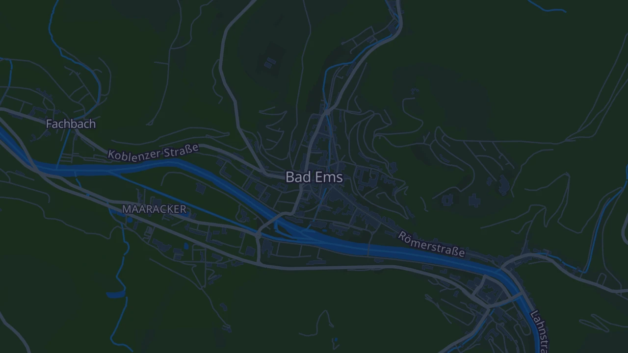 Karte von Bad Ems