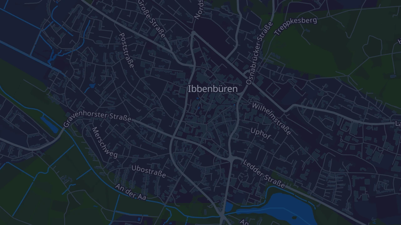 Karte von Ibbenbüren
