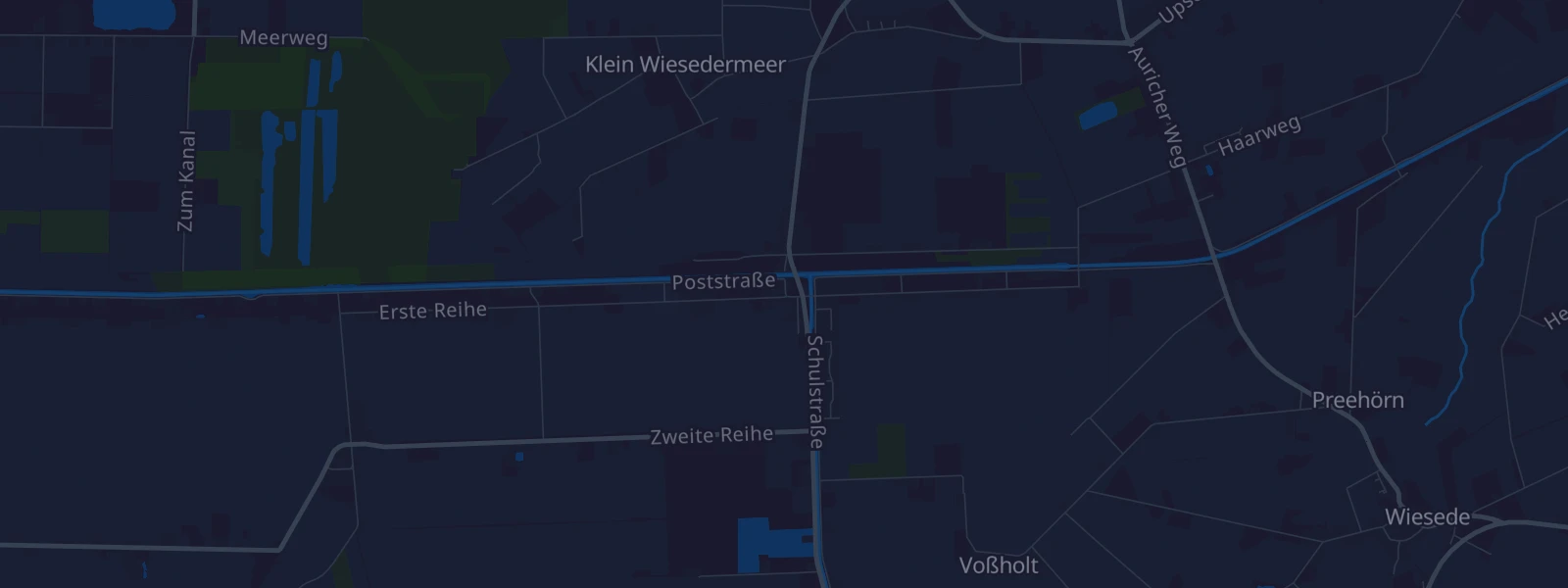 Karte von Wiesmoor Marcardsmoor