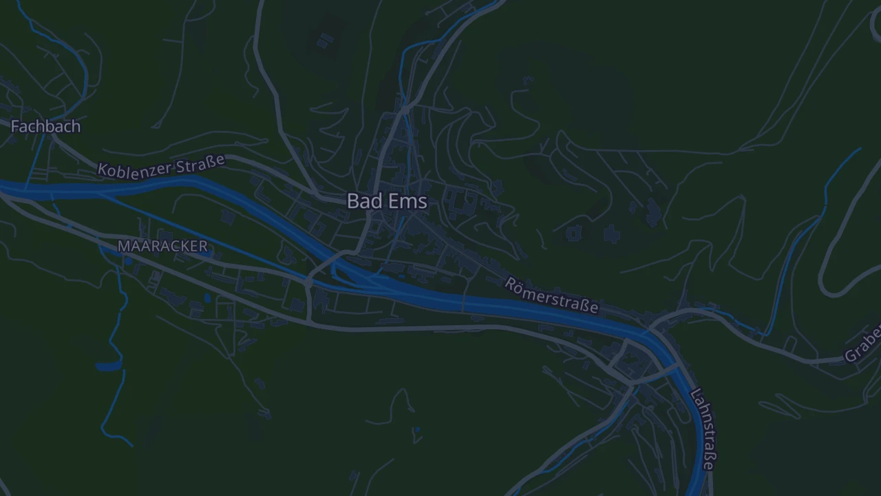 Karte von Bad Ems