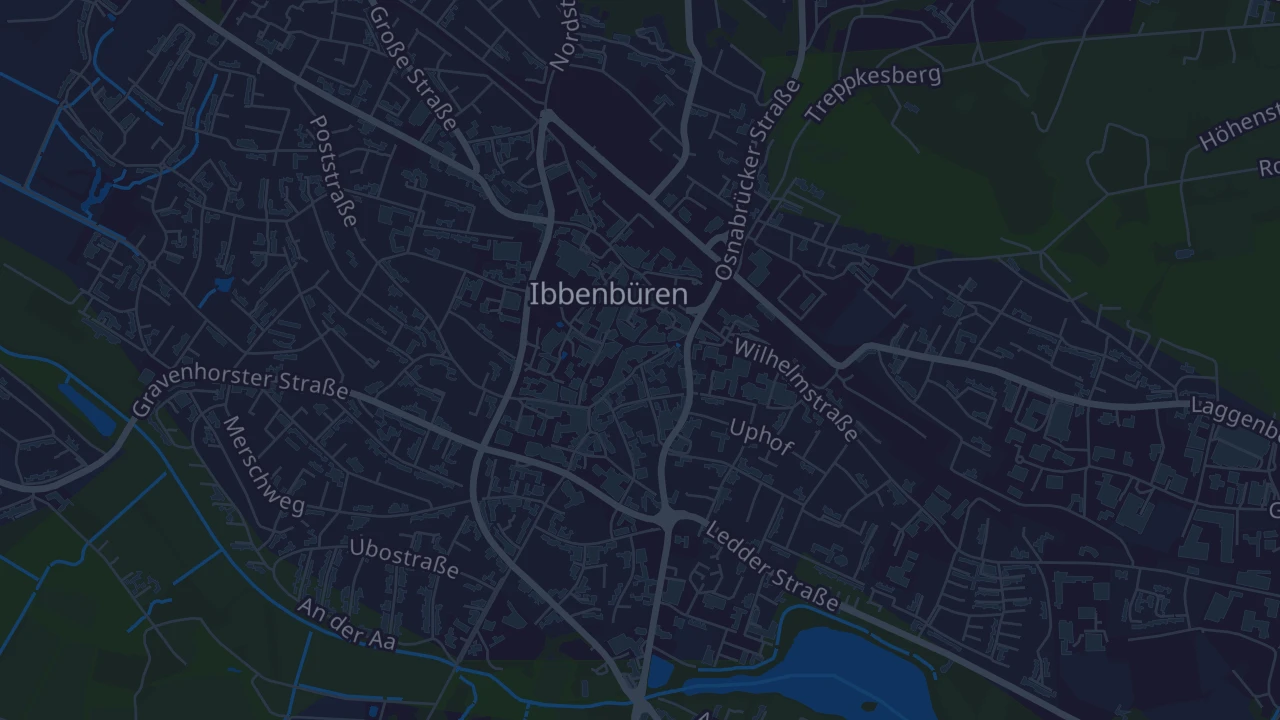 Karte von Ibbenbüren