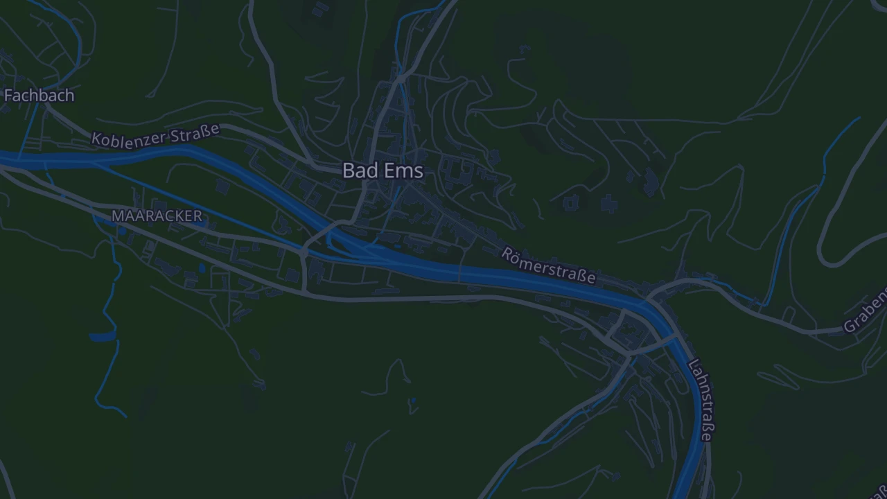 Karte von Bad Ems