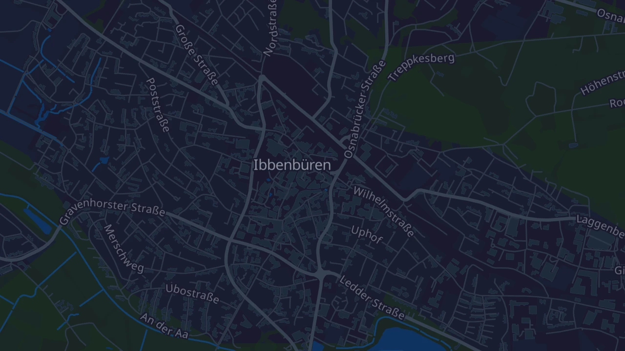 Karte von Ibbenbüren
