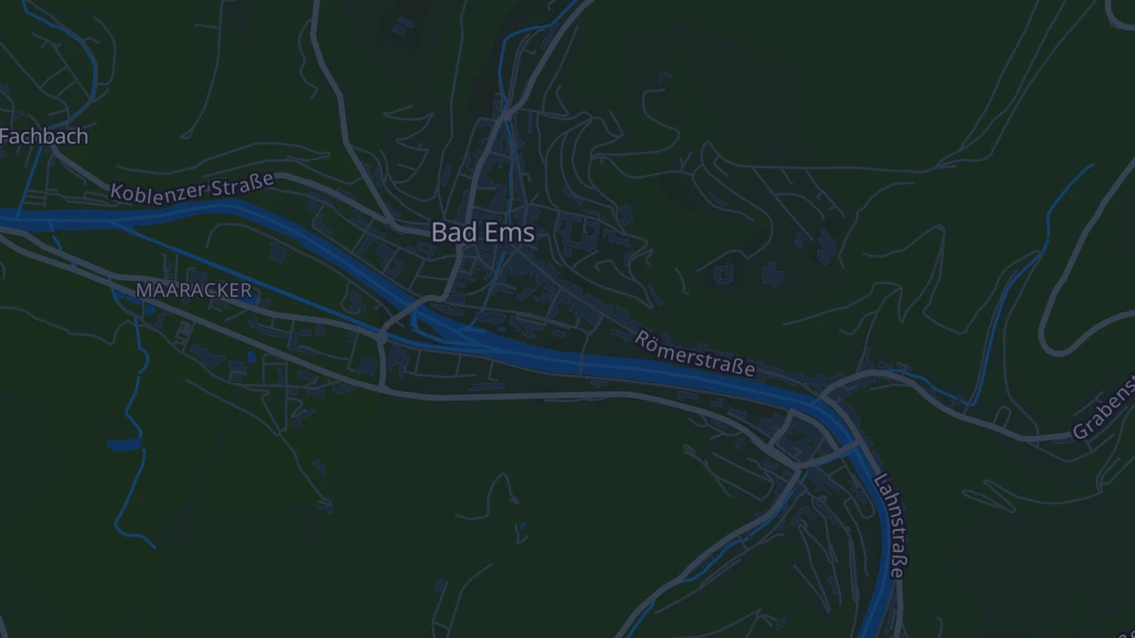 Karte von Bad Ems