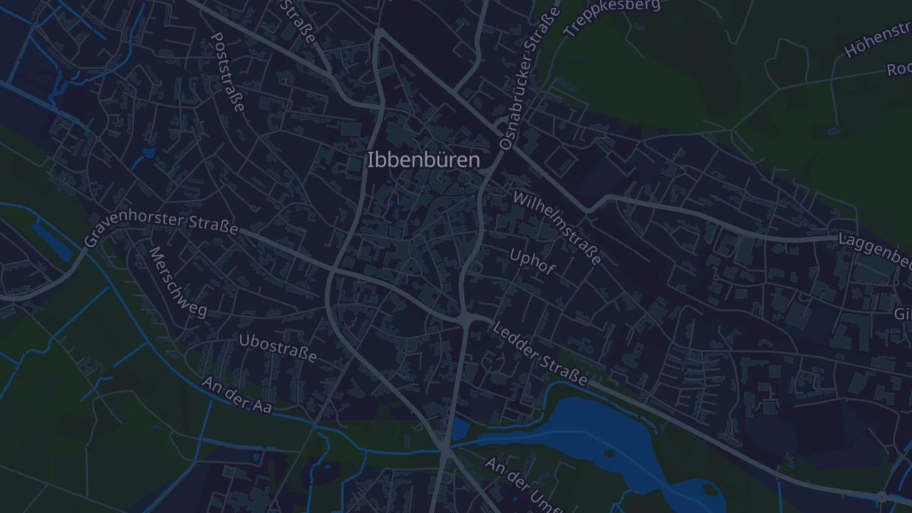 Karte von Ibbenbüren