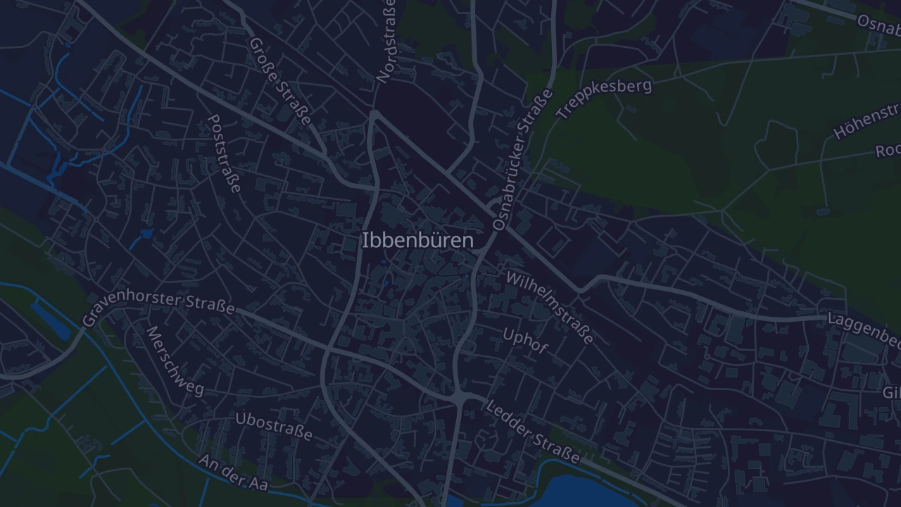 Karte von Ibbenbüren