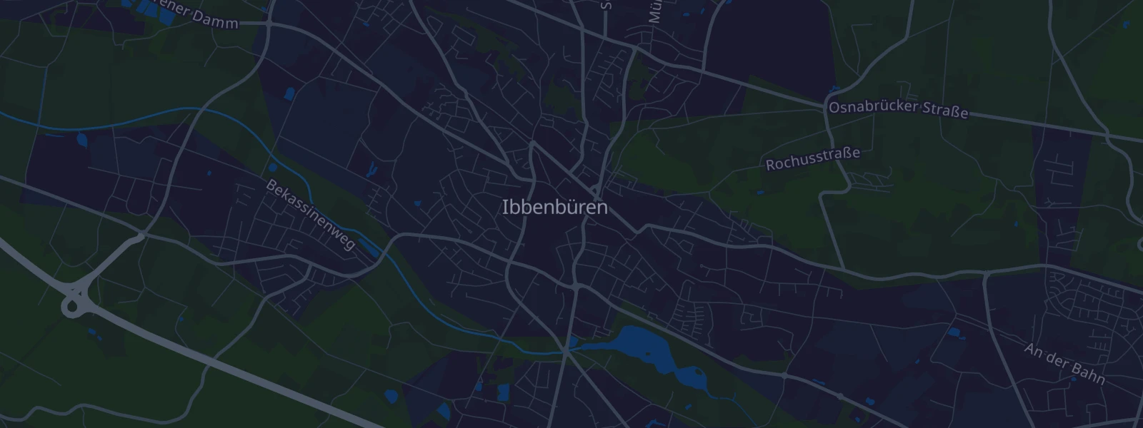 Karte von Ibbenbüren