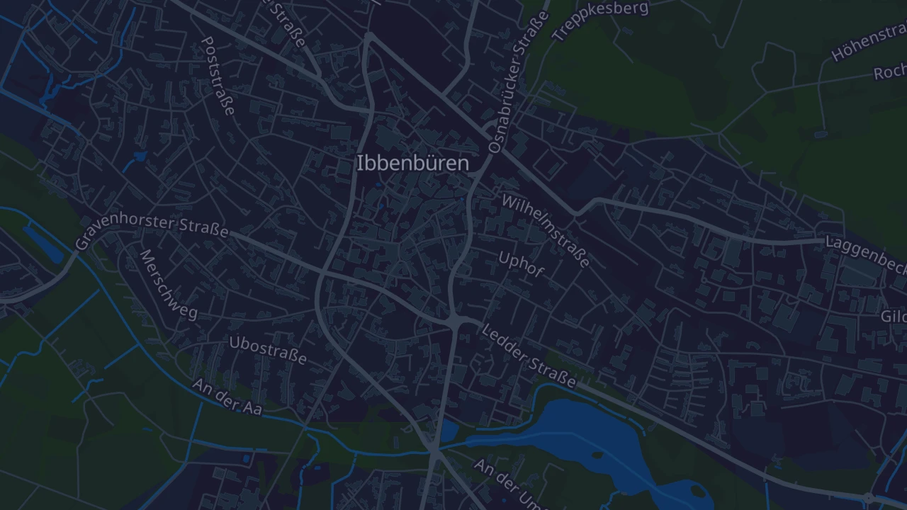Karte von Ibbenbüren