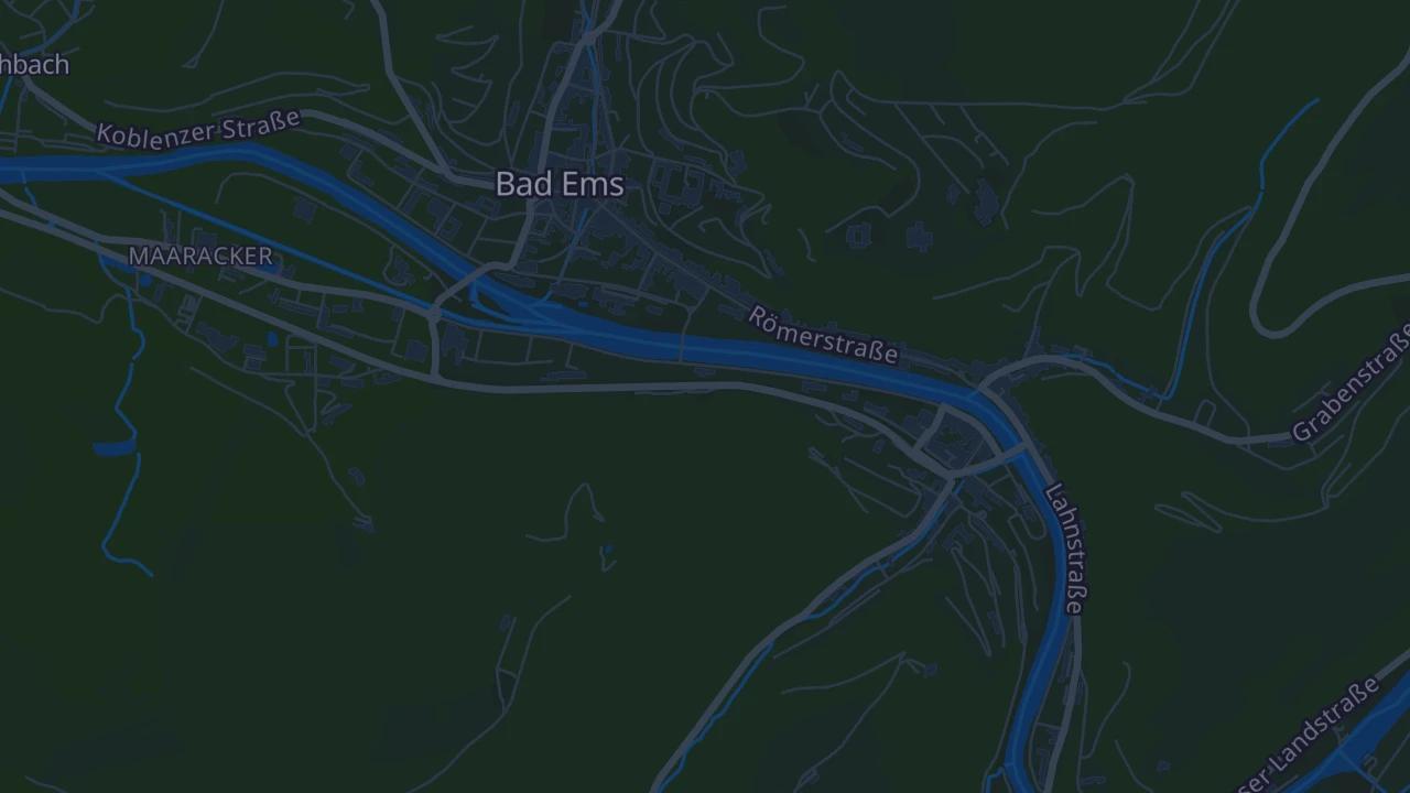 Karte von Bad Ems