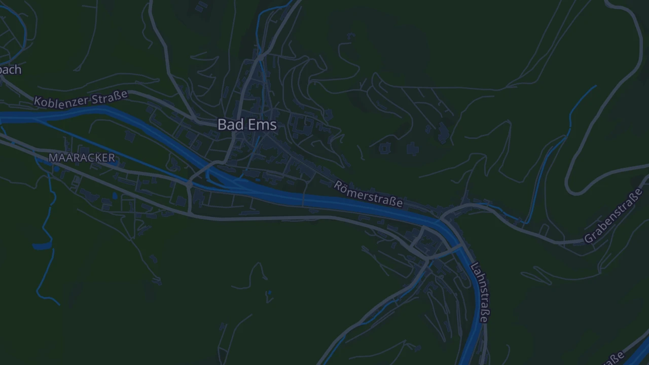 Karte von Bad Ems
