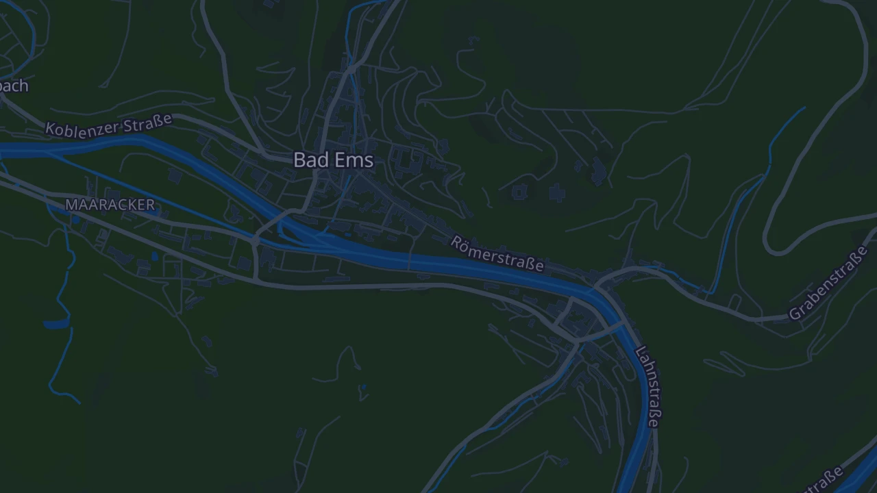 Karte von Bad Ems