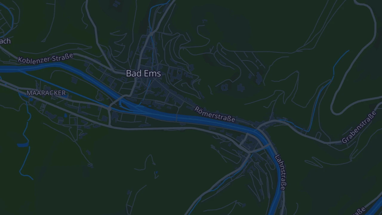 Karte von Bad Ems