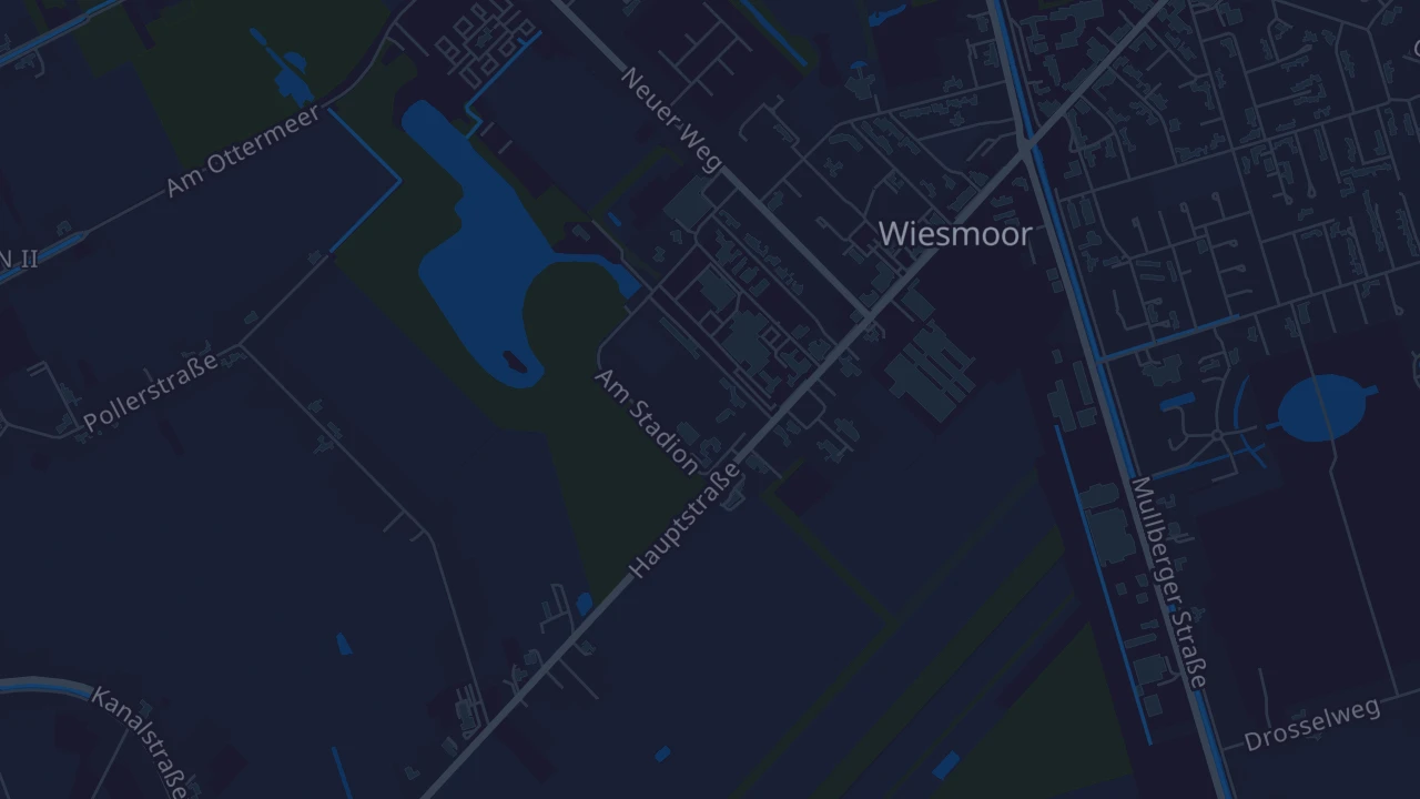 Karte von Wiesmoor
