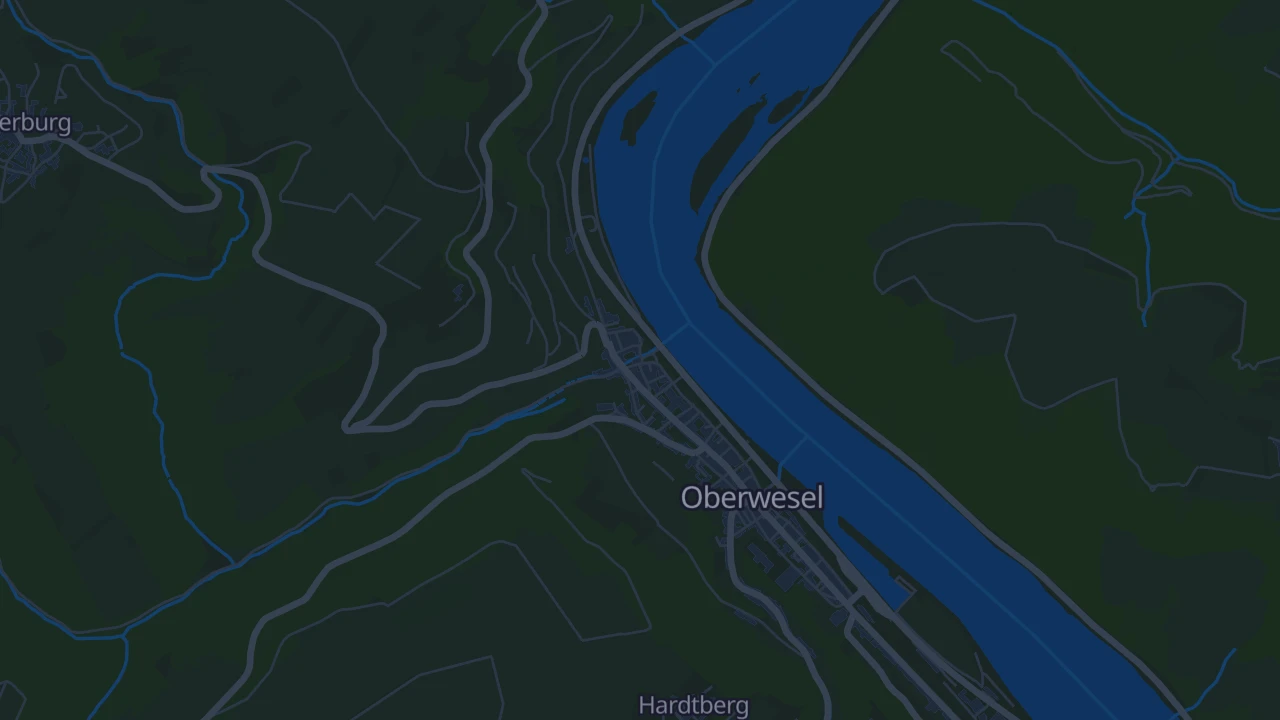 Karte von Oberwesel