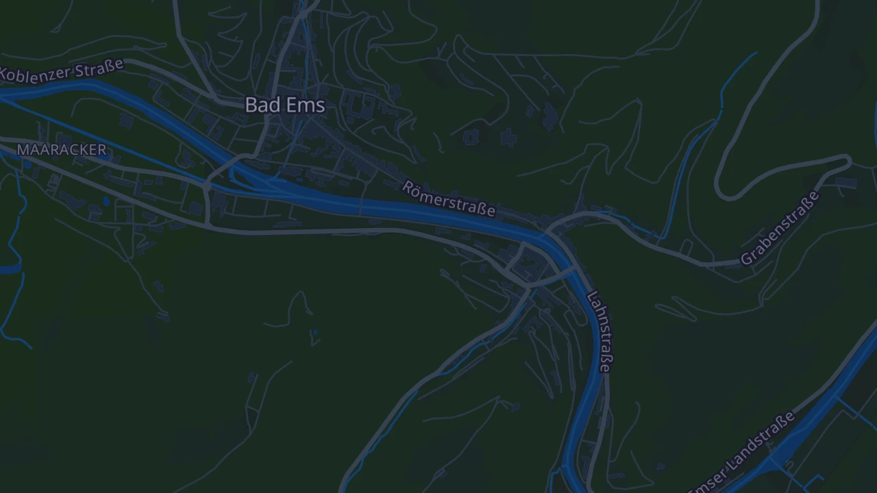 Karte von Bad Ems